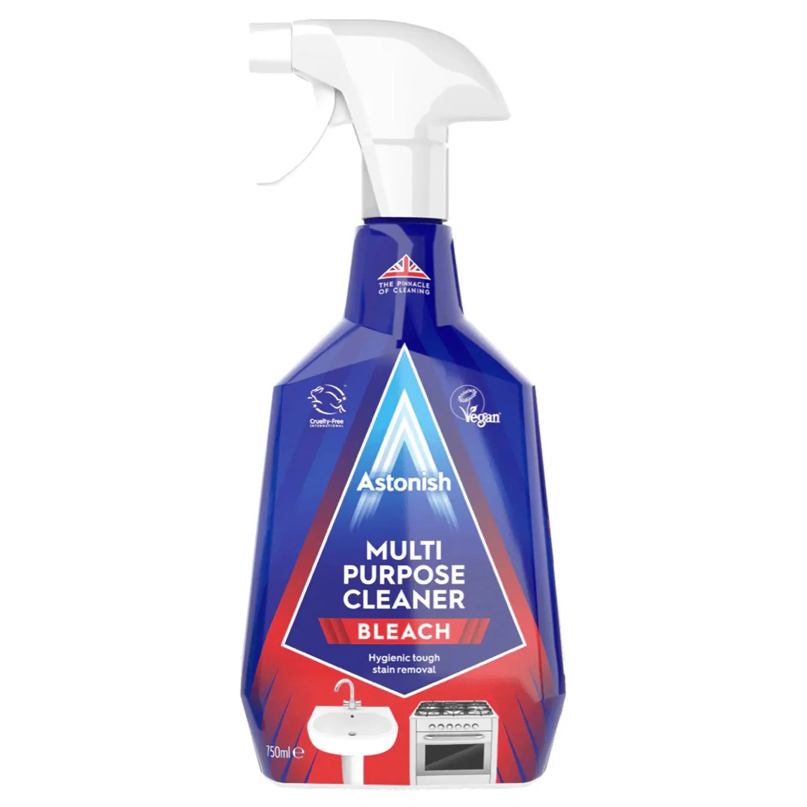 Astonish Multi Purpose Cleaner with Bleach 750ml Astonish Multi Purpose Cleaner with Bleach 750ml